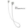 For Apple AirPods Pro 2 3 2 1 Magnetic Strap Silicone Leash Anti-lost Sports Neck Rope Earphone String Lanyard Holder For Xiaomi. 