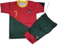 Ronaldo Portugal football soccer  Full Kit For Kids | FIFA. 