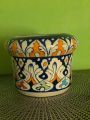 Multani Blue Pottery Planter Pot vase (multi purpose). 