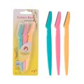 Pack Of 3 Twinkle Eyebrow Razor With Multicolor Stainless Steel Razor Face Hair Removal Razors Mini-Trimmer Shaper and Shaver for Girls & Womens  Facial Razor For Girls - 3 in 1. 