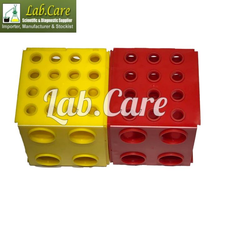Tube Rack – Multifunction Tube Rack – PCSR Tube Rack – PCR TUBE RACKS Multi-function for def. sizes - 4-Way Heavy Duty Autoclavable Plastic Multiple 50ml 15ml 1.5ml and 0.5ml Micro Centrifuge Tube Rack