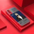 For VIVO Y20S D Case With Fashion Roronoa Zoro Side Edge Square Silicone Frosted Transparent Hard Casing New Design soft Cases Full Back Cover Camera Phone Case Shockproof Protection Case. 