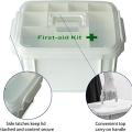 Crockery Mall First Aid Medicine Storage Box Two Layers. 