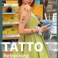 【MEET Magic Tattoo Lasts To 2 Weeks ；High-end Tattoo Sticker Waterproof Long Lasting One Piece Death Tattoo. 