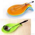 Spoon rester 1Pcs Silicone Spoon Rest Heat Resistant Utensil Holder Cooking Tool Rest Pad Grade Silica Gel Spoon BY MZ TRADERS. 