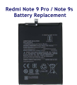 Redmi Note 9 Pro / Note 9s Battery Replacement BN52 Battery with 5020mAh _ Black. 