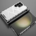 HOCE Honeycomb Clear Phone Cases For Samsung Galaxy S25 Edge S24 S23 S22 S21 Note 20 Ultra Plus S21 FE Case Frosted Armor Shockproof Soft Cover. 