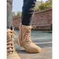 Delta and swat Shoes Long boot Original Leather army commando Shoes Ankle Boots shoes Khaaki camel Shoes Commando Trekking Boots [black and brown] for men & boys. 