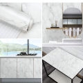 Marble Sheet - Marble Sheet Sticker - 60cm x 100cm/200Cm Marble Sheet Texture Design PVC Waterproof Self adhesive Wallpaper Sticker sheet Furniture New Skin Kitchen Cabinet Paper Stickers sheet Oilproof Table top Sticker sheet. 