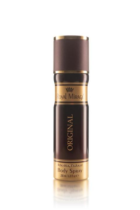 Royal Mirage Original Deodorant Body Spray for women and men - 200 Ml