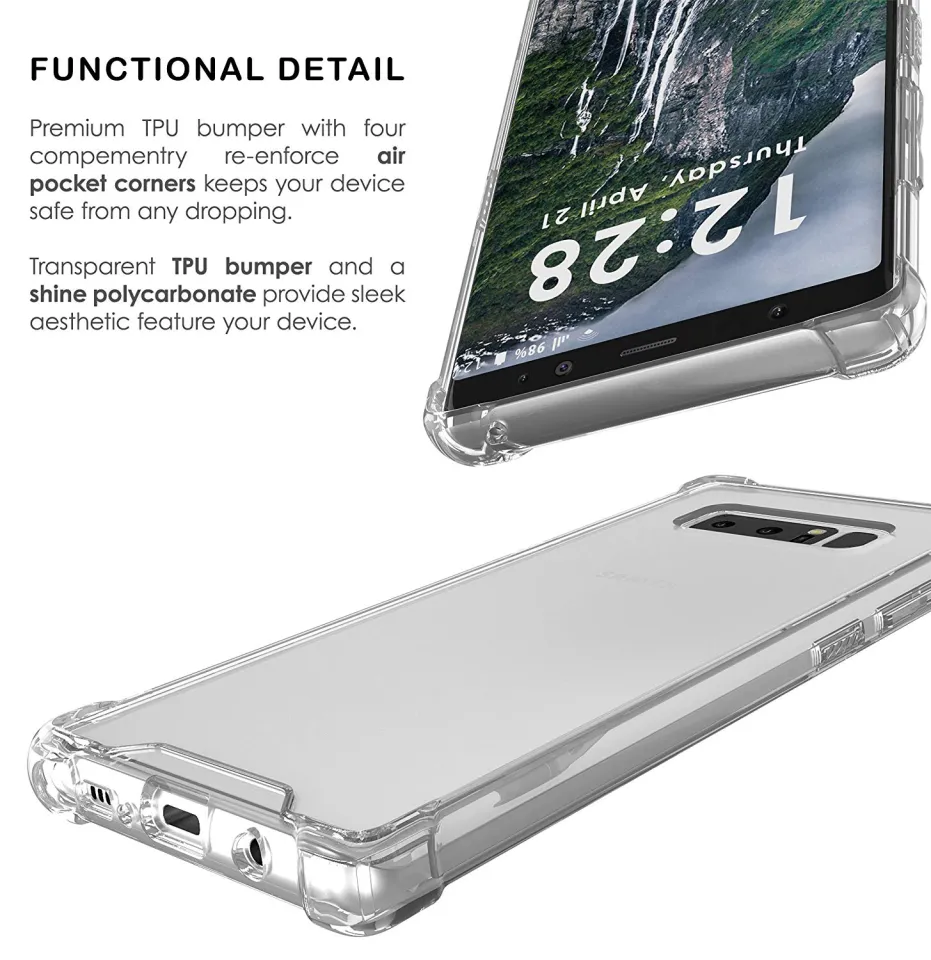 Samsung Galaxy Note Soft Silicone TPU Transparent Back Cover