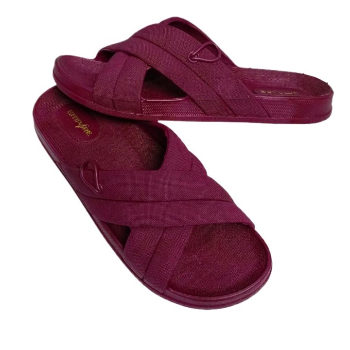 Nylon Plastic Pure Slippers for Women