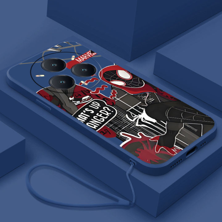 realme 14 Pro+ 5G realme14 5G Marvel Spider-Man Case Silicone Cover Full Coverage Slim Body Case