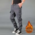 Stylish Grey 6 Pocket Cargo Jogging Trousers - Premium Quality Men's Jogging Trousers for Fashionable Looks. 