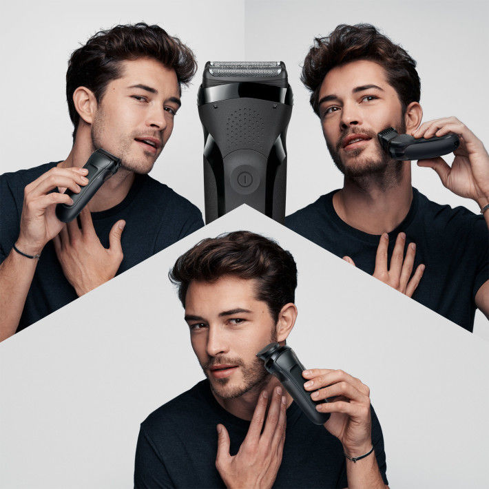 Braun%20Series%203%20Shave&Style%20300BT%20shaver%20with%20trimmer%20head%20and%205%20combs,%20black%20-%20Image%202