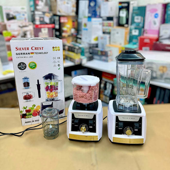 Imported Silver Crest 3-in-1 blender & Chopper with Extra Mill Ja