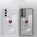 Samsung Galaxy A06 A16 Casing Lovely Love Heart Crystal Candy Case Lens Protection Case Exquisite Soft Cover. 