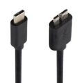 Hard Drive Cable,USB 3.1 Type-C Male to USB 3.0 Micro-B Male Data Cable for Tablet Phone. 