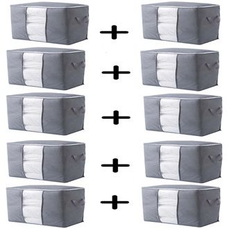 Pack%20Of%203%20New%20Waterproof%20Home%20Storage%20Foldable%20Bag%20100%20gram%20Oxford%20Cloth%20Bedding%20Suits%20Pillows%20Organizer%20Zipper%20Bag%20-%20Image%205