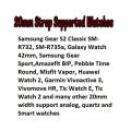 20mm Silicone Sport Strap Watchband For Xiaomi Amazfit BIP, Gear Sport, Galaxy Watch, Gear S2 Smartwatch. 