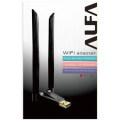 Alfa Wifi USB Dual Antenna Adapter 300MB - wifi device - wifi adapter - Alfa Wifi Usb W136 3dbi Rtl 8192 Dual Antena 300 Mb double antina - wifi adapter for pc long range - wifi adater for pc - wifi usb MIT. 