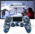 Dual Shock 4 PS4 Wireless Controller - PS4 Bluetooth Controller - Dual Shock 4 Controller for Play Station - Camouflage Blue. 