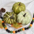 1PC Simulated Pumpkin Green Series Foam Pumpkin Halloween Decorations Model Outdoor Photography Props. 