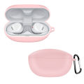 Dustproof Protective Sleeve For SONY WF-SP800N Case Cover Soft Silicone Case Wireless Earphone Chaging Box Bags With Carabiner. 