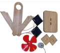 Solar fan educational science project.. 