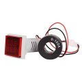 Digital Panel Light Ampere amp Volt Meter 0-100 Amp 2in1 light meter 22mm meter front square back round meter. 