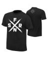 Seth Rollins SFNR Black Cotton Printed T-Shirt for Him. 