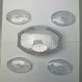 White Back Light Cover 125 Motorcycle with 4 Indicator Cover White For 125 Bike. 