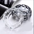 DELISOGA Ashtray , New 3 Design Ashtray , Pure Glass Ashtray ,. 