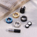 Punk Mens Strong Magnet Magnetic Ear Stud Set -Non Piercing Earrings -Earrings Gift for Boyfriend Lover Jewelry. 