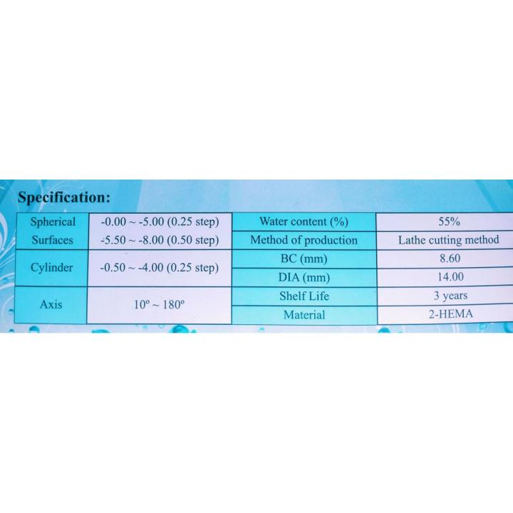 active hazel contact lens