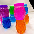 Pack of 3 Slime For Kids Magic Crystal Soft Slime Fluffy Slime 3 colour set Playful Kit For Boys & Girls. 