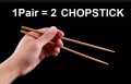 Chopsticks Pair of 1, 2, 5, 10 - Bamboo Chopsticks - Chinese Chopsticks - Chinese Bamboo Chopsticks - Reusable Chopsticks - Wood Chopsticks - Chopsticks for Kids - Washable Chopsticks. 