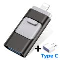 usb flash drives for iphone 14 13 12 PenDrive 64GB OTG Type C USB 3.0 Flash Drive 32G Memory Stick for Phone, MacBook, Tablet. 