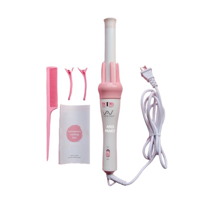 Automatic Hair Curler Spin 360° Rotating Hair Styling Roller Auto Wavy Iron 30s Instant Ceramic Heat Wand