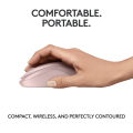 Logitech M240 Silent Bluetooth Wireless Mouse-Rose. 