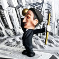 1pcs 7.5cm Alternating current Nikola tesla Action Figures doll kids collection model toy. 