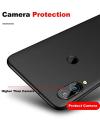 Huawei Y6 Prime 2019 MATTE BLACK FLEXIBLE TPU CASE SLIM COVER - SHOCKPROOF. 