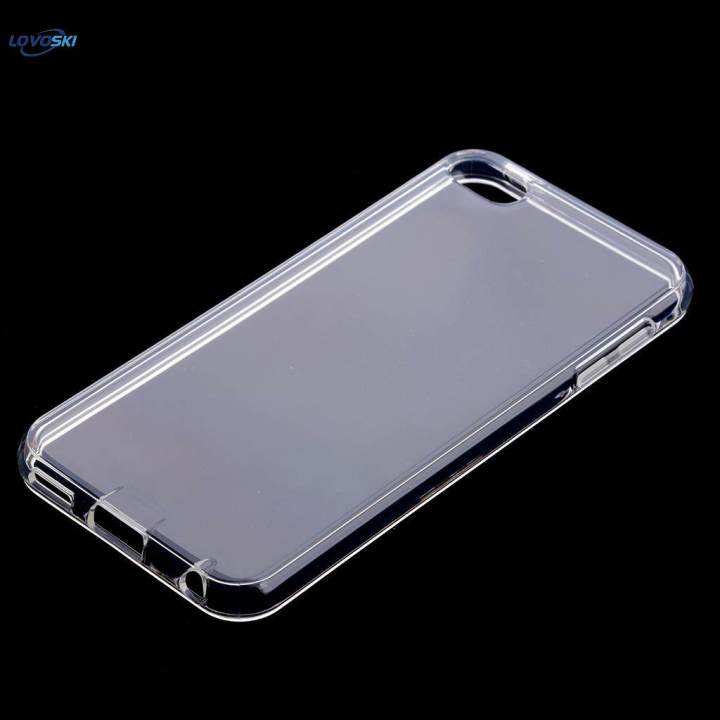 Thin Clear Transparent Soft Silicone Gel TPU Back Case Cover for iPod 6