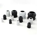 PG7/9/11/13.5/16/19 Waterproof Cable Gland Cable entry IP68 PG Series White Black Nylon Plastic Connector. 