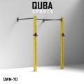QWM-70 Wall Mounted Squat Rack - Home Gym Power Rack - Power Cage Barbell Rack Squat Stand Adjustable Bench Press Rack 550LBS Max Load Multi-Function Weight Lifting Home Gym Fitness. 