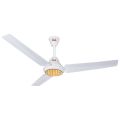 GFC Ceiling Fan AC 30 Watts RAVI Model 56'' Energy Saver Inverter Fan Energy Efficient Electrical Steel Sheet and 99.9% Pure Copper Wire Brand Warranty. 