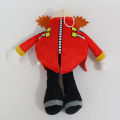 30 Anniversary the Hedgehog Modern Dr. Eggman Plush Toy, Red Doctor Eggman 9" Tomy. 