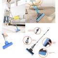 Foldable PVA Sponge Absorber Quick Cleaning Mop with Squeezing Technology Adjustable Handle Kitchen Bathroom Cleaner, Standard Size Roller Pva Sponge Mop  Note random color will be deliver. 