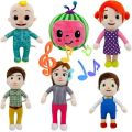 30cm Cocomelon Toy Musical Bedtime Soft Plush Doll For Baby Music Baby Doll Family Kids Toys Birthday Gift Anime Plushie. 