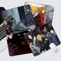 Fullmetal Alchemist Anime Mouse Pad Game Computer Cap Desk Mat Non-Slip Rubber Waterproof Office Mouse Mat. 